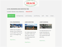 Tablet Screenshot of hraok.com